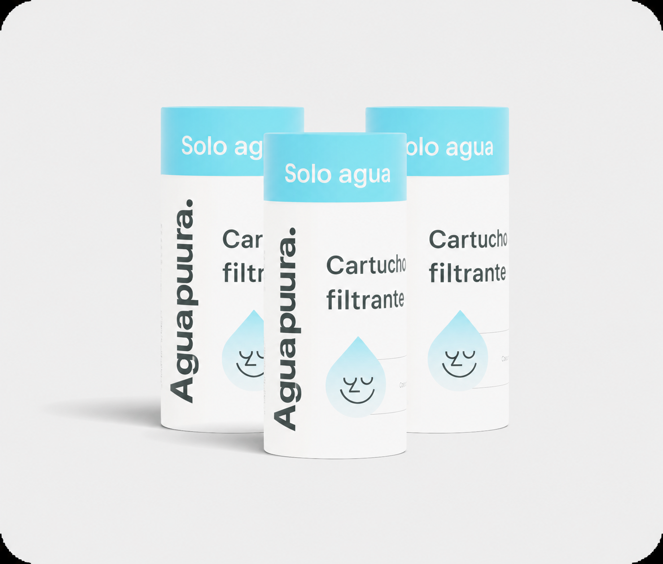 Cartuchos filtrantes Aguapuura (sin filtro)